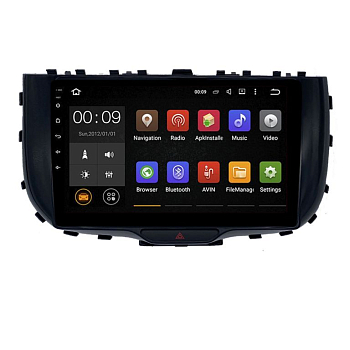 Штатная магнитола Roximo 4G (2K) RX-2330-N19 KIA Soul 3 Navi, 2019- (Android 13)