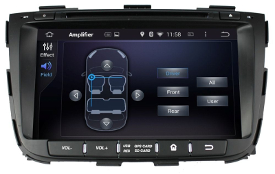 Штатное головное устройство Kia Sorento XM 2012-2015 на Android 9.0 Carmedia KD-8050-P6