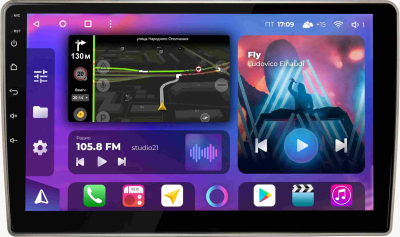 Штатная магнитола для Nissan X-Trail 2003-2007 на Android 13, QLED/2K, 4G - FarCar S500 Plus (3068M)