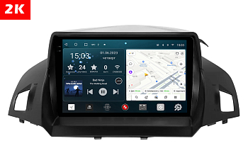 Автомагнитола штатная с 2K экраном RedPower 71151 Slim на Android 10 для Ford Kuga II 2012+