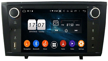 Штатное головное устройство Toyota Avensis 2009-2013 (черная) на Android 9.0 Carmedia KD-7249-P6