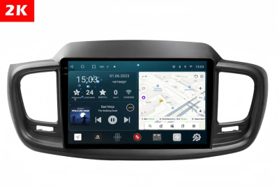 Автомагнитола штатная с 2K экраном RedPower 71242 Slim на Android 10 для Kia Sorento Prime