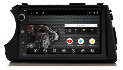 Штатная автомагнитола VOMI ST2798-T8 для SsangYoung Kyron 2005+ на Android 10