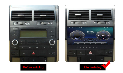 Штатная магнитола для Volkswagen Touareg 2002-2010, T5 Caravelle/Transporter 2003-2009, Multivan 2003-2015 Android 12 - Carmedia MKD-V880-S10