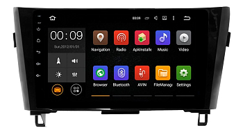 Штатная магнитола Roximo 4G (2K) RX-1202-NV14 Nissan Qashqai 2, X-Trail 3, 2014- (с навигацией) (Android 13)