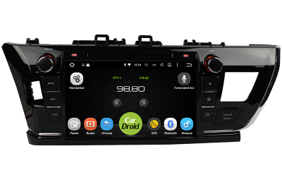 Штатная магнитола Roximo CarDroid RD-1103 для Toyota Corolla E160 2013+ (Android 10)