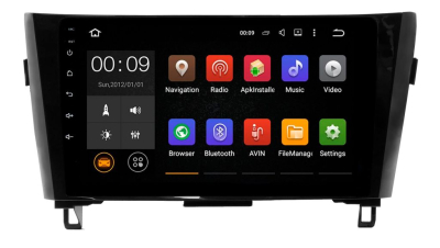 Штатная магнитола Roximo 4G (2K) RX-1202-NV14 Nissan Qashqai 2, X-Trail 3, 2014- (с навигацией) (Android 13)