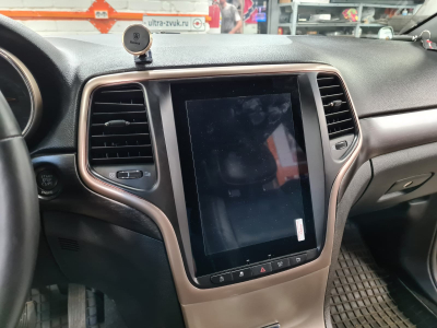 Магнитола Tesla для Jeep Grand Cherokee 2013+ шампань на Android - Carmedia ZF-1217G-Q6