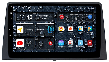 Автомагнитола штатная RedPower 71276 на Android 10 для Citroen Berlingo 3-поколение (03.2018-н.в.) SPLIT