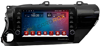 Головное устройство на Android 10 для Toyota Hilux 2015+ CARDROX FD-4111-TS10-4-64 с кнопками и DSP процессором Головное устройство на Android 10 для Toyota Hilux 2015+ CARDROX FD-4111-TS10-4-64 с кнопками и DSP процессором