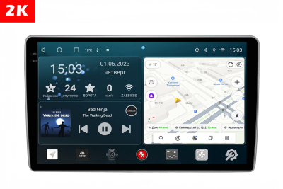 Автомагнитола штатная с 2K экраном Redpower 75212 на Android 10 для Hyundai H1 2-поколение (05.2007-08.2015), Starex (кореец) (05.2007-10.2013)