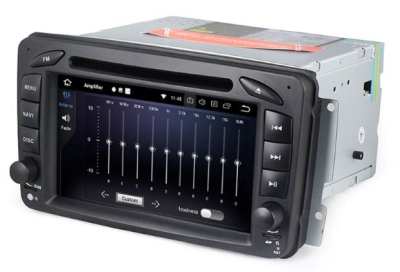 Штатное головное устройство Mercedes-Benz G класс 2001-2006, C класс, CLK, Vito, Viano на Android 10 Carmedia MKD-7012-P30