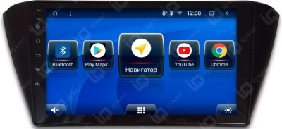 Автомагнитола на Android 8.1.0 IQ NAVI T58-2507CFHD Skoda Fabia III (2014+)