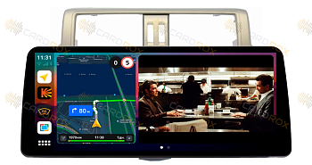 Штатная магнитола Toyota Prado 150 2014-2017 (для авто без круга) на Android 10, DSP, 4G, IPS, Carplay - Cardrox CD-4041-12 (12 дюймов)