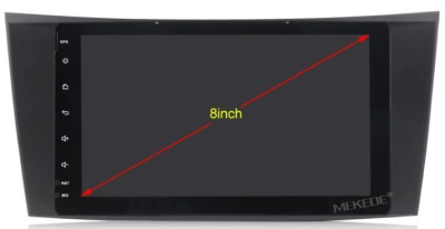 Штатное головное устройство MERCEDES E класс W211/S211 2002-2009, CLS W219 2004-2010 на Android 9 Carmedia MKD-8011-P5