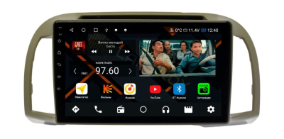 Штатная магнитола Nissan March, Micra K12 2002-2010 на Android 11, DSP, 4G, IPS / QLED 2K, Carplay - Cardrox CD-4598