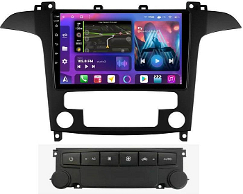 Штатная магнитола для Ford S-Max 2006-2015 климат + блок кнопок на Android 13, QLED/2K, 4G - FarCar S500 Plus (3028M климат+ блок кнопок) Штатная магнитола для Ford S-Max 2006-2015 климат + блок кнопок на Android 13, QLED/2K, 4G - FarCar S500 Plus (3028M климат+ блок кнопок)