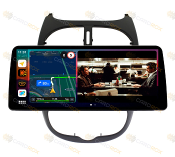 Штатная магнитола Peugeot 206 на Android 10, DSP, 4G, IPS, Carplay - Cardrox CD-4614-12 (12 дюймов)