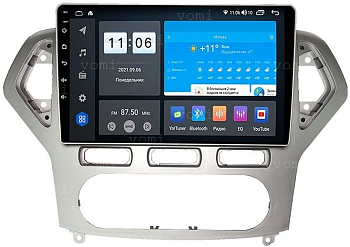 Штатная магнитола VOMI ZX517R10-7862-LTE-4-64 для Ford Mondeo 4 2006-2010 дорест кондиционер на Android 10