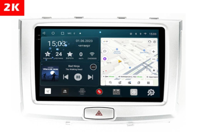 Автомагнитола штатная с 2K экраном RedPower 71173 Slim на Android 10 для Haval H6 , 2 поколение (08.2014 - 11.2020)