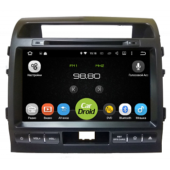 Штатная магнитола Roximo CarDroid RD-1111D для Toyota Land Cruiser 200 2007-2015 (Android 9) DSP Штатная магнитола Roximo CarDroid RD-1111D для Toyota Land Cruiser 200 2007-2015 (Android 9) DSP