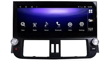 Магнитола для Toyota LC PRADO 150 2009-2013 на Android 12 - Carmedia ZH-T1208