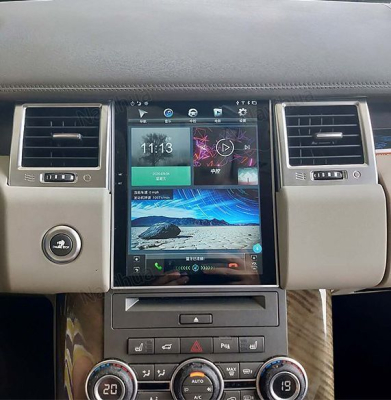 Штатное головное устройство Tesla для Range Rover 2011 на Android 9.0 Carmedia NH-R1005