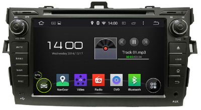 Штатное головное устройство Android 7.1 Newsmy KD-8010-P3-7 для TOYOTA COROLLA 2006-2013