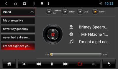 Универсальная автомагнитола VOMI ST8688-T8 2DIN 178x102 мм на Android 8.1.0