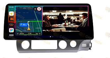 Штатная магнитола Honda Civic 4d (седан) 2006 - 2011 правый руль на Android 10, DSP, 4G, IPS, Carplay - Cardrox CD-4855-12 (12 дюймов)