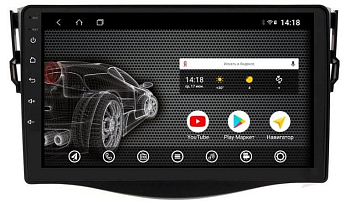 Штатная магнитола на Android 10 VOMI ST2840-TS9 для Toyota RAV4 2006-2012