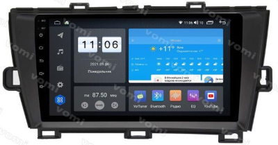 Штатная магнитола VOMI ZX582R9-7862-LTE-4-64 для Toyota Prius 3 XW30 01.2009-04.2016 левый руль на Android 10