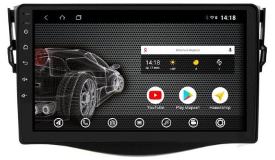 Штатная магнитола на Android 10 VOMI ST2840-TS9 для Toyota RAV4 2006-2012