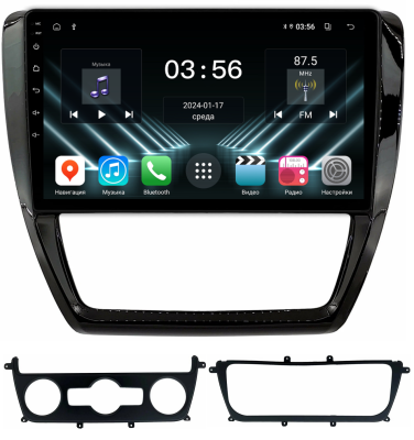 Штатная магнитола для Volkswagen Jetta 2010-2018 на Android 13 - FarCar (D/DX3076M)