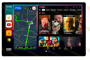Штатная магнитола Toyota Probox, Succeed 2014-2023 на Android 10, DSP, 4G, IPS, Carplay - Cardrox CD-4499-13 (11-13 дюймов)