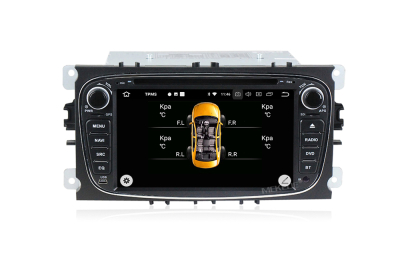 Штатное головное устройство Ford Focus, Mondeo, S-MAX, Galaxy, Tourneo, Transit черный на Android 10 Carmedia MKD-F746B-P6