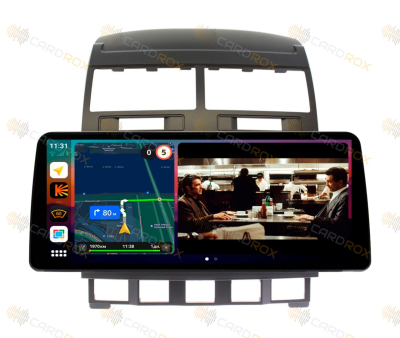 Штатная магнитола Volkswagen Touareg 2002-2010 на Android 10, DSP, 4G, IPS, Carplay - Cardrox CD-4477-12 (12 дюймов)