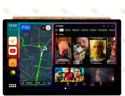 Штатная магнитола Toyota Land Cruiser J70/76 2010-2022 под дерево на Android 10, DSP, 4G, IPS, Carplay - Cardrox CD-4551-13 (11-13 дюймов)