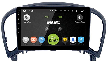 Штатная магнитола CarDroid RD-1210F для Nissan Juke (Android 10)