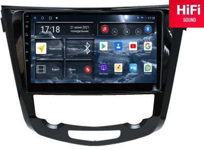 Автомагнитола штатная Redpower 75301 на Android 10 для для Nissan X-Trail T32, Qashqai J11 с климатом (2014-н.в.)