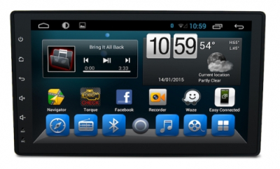 Головное устройство для Toyota Hilux 2016+, Fortuner 2017+ на Android 6.0.1 CARMEDIA QR-9032-T3