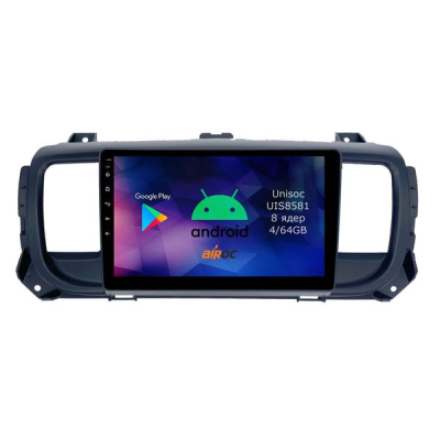 Штатная магнитола для Peugeot Expert Citroen Jumpy, Toyota ProAce, Opel Zafira на Android 14 - Airoc RMN-2907
