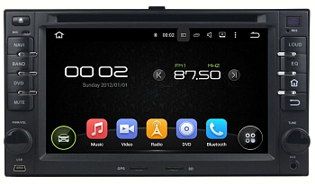 Штатная автомагнитола Kia Universal Carmedia KD-6227-P6 Android 9.0 DSP Штатная автомагнитола Kia Universal Carmedia KD-6227-P6 Android 9.0 DSP
