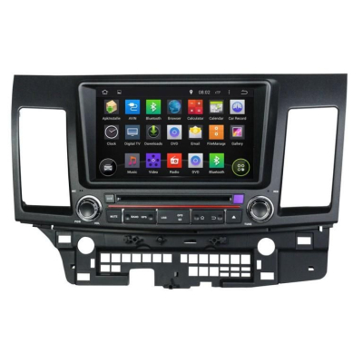 Штатная автомагнитола Mitsubishi Lancer X 2007-2013 Carmedia KD-8062-P5 Android 9.0 DSP