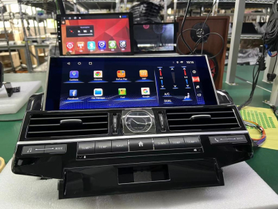 Магнитола для Toyota Land Cruiser 200 2007-2015 top на Android 12 - Carmedia ZH-T1206X