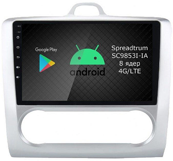 Штатная магнитола Roximo 2K / RI-1702A для Ford Focus 2 auto-cond, 2004-2011 на Android 12 (8/128Gb)