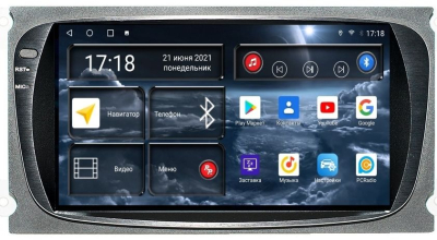 Автомагнитола штатная RedPower 71003B на Android 10 для Ford (чёрный)