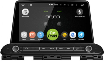 Штатная магнитола Roximo CarDroid RD-2326D для KIA Cerato 4 2018 (Android 9.0) DSP