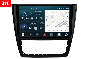 Автомагнитола штатная с 2K экраном RedPower 71404 Slim на Android 10 для Skoda Yeti (2009-2017) комплектация с кондиционером Автомагнитола штатная с 2K экраном RedPower 71404 Slim на Android 10 для Skoda Yeti (2009-2017) комплектация с кондиционером