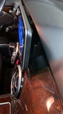 Монитор 10.25" для Mercedes-Benz GLK 2012-2015 NTG 4.5/4.7 на Android 12, 4G, Carplay - Parafar PF6111A12GLK8/128